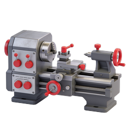 Metal Lathe Machine Industrial Tool Illustration