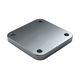 Metal Plate Icon - Industrial Steel Panel Design