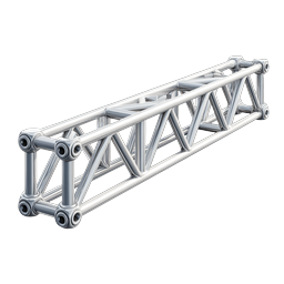 Metal Truss Structure Icon | Industrial Framework Design