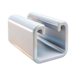 Metallic Battery Icon - 3D Chrome Power Symbol