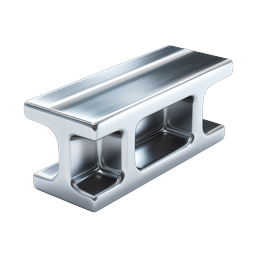 Metallic Double Wrench 3D Icon - Realistic Silver Tool