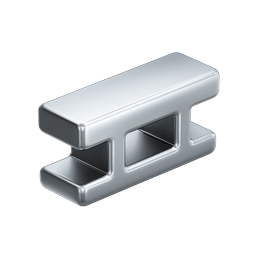 Metallic Stapler Icon - 3D Realistic Office Tool