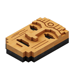 Microchip Circuit Isometric 3D Icon | Technology Icons
