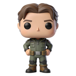 Military Soldier Funko Pop Style 3D Character Figure