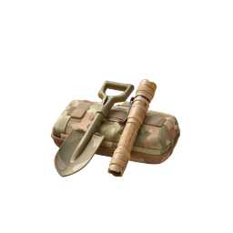 Military Survival Gear Icon - Tactical Equipment 3D