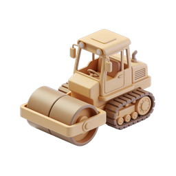 Construction Roller Icon for Digital Projects