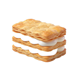 Mille-Feuille Pastry Icon - French Napoleon Dessert