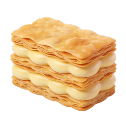 Mille-Feuille Pastry Icon | French Napoleon Dessert