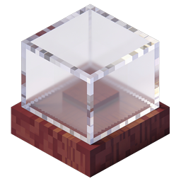 Minecraft ディスプレイケース アイコン - アイソメトリック ピクセルアート ショーケース