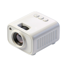 Mini Projector Icon - Portable Home Theater Device