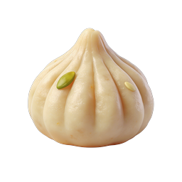 Traditional Modak Indian Sweet Dumpling 3D Icon