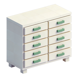 Modern Dresser Icon for Home Decor and Storage Solutions