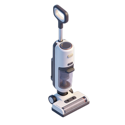 Modern Cordless Vacuum Cleaner 3D Icon