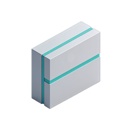 Isometric Modular Server Block Tech Icon