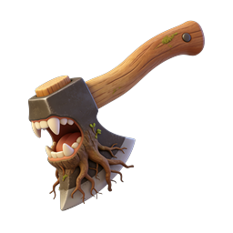 Icône Arme Fantastique Hache Monstre - Rendu 3D