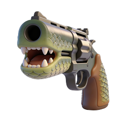 Icône 3D Revolver Créature Monstre