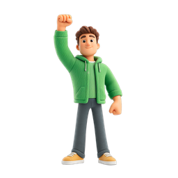 Motivated Person Icon for Inspiration and Empowerment