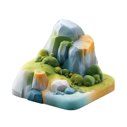 Mountain Landscape Icon - Nature & Travel