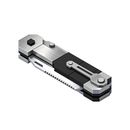 Multi-Tool Folding Knife Icon - 3D Isometric Design