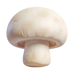 Lifelike Mushroom Icon for Food Content