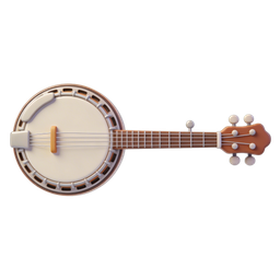 Stylish Banjo Icon for Music Enthusiasts