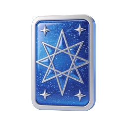 Mystic Star Tarot Card Icon - Magical Celestial Design