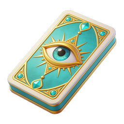Mystical All-Seeing Eye Card Icon | Tarot & Fortune