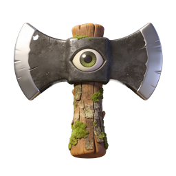 Mystical Eye Battle Axe Fantasy Weapon Icon