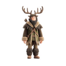 Whimsical Nature Guardian Icon for Eco Campaigns