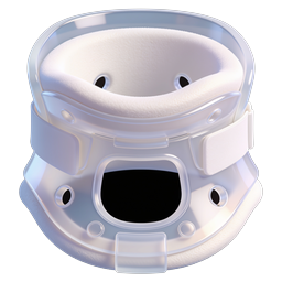 Medical Neck Brace Cervical Collar Icon