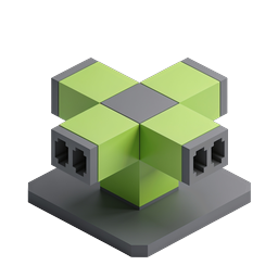 Isometric Network Router Icon | 3D Tech Design