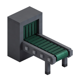 Network Switch with Ethernet Cable Icon - Isometric 3D