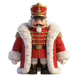 Classic Christmas Nutcracker Soldier Holiday Icon