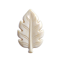 Realistic 3D Oak Leaf Icon | Premium Botanical Design