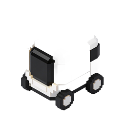 Isometric Off-Road Vehicle 3D Icon | Pixel Art SUV