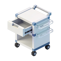 Isometric Office Copier Machine 3D Icon