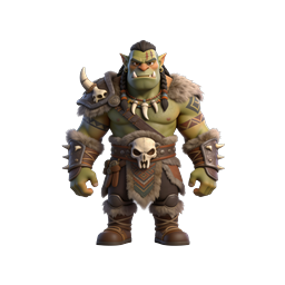 Orc Warrior Fantasy Character Game Icon