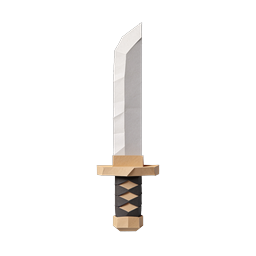 Origami Sword Katana Paper Craft Icon