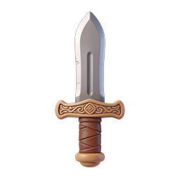 Verziertes mittelalterliches Schwert Icon - Fantasy-Waffen-Design