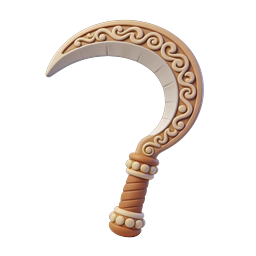 Ornate 3D Question Mark Icon - Decorative Clay Style