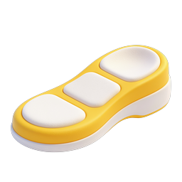 Orthopedic Insole Icon - 3D Cushioned Footbed Design