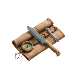 Outdoor Survival Kit Icon - Camping & Adventure Gear