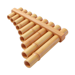 Pan Flute Bamboo Musical Instrument Icon