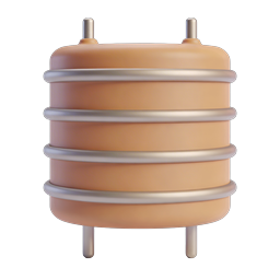 Icona pila di pancake - Illustrazione alimentare 3D