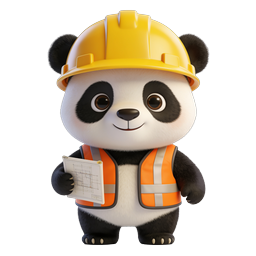 Pandas em várias profissões