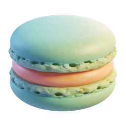 Pastel Macaron Icon for Gourmet Designs