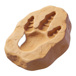 Realistic Peanut Shell 3D Icon - Natural Food Graphic