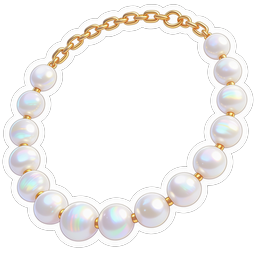 Elegant Pearl Necklace Icon - Luxury Jewelry