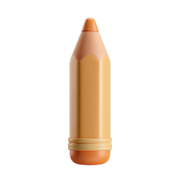 Pencil Icon - Writing & Drawing Illustration
