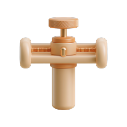 Percussion Massage Gun 3D Icon for Fitness & Recovery